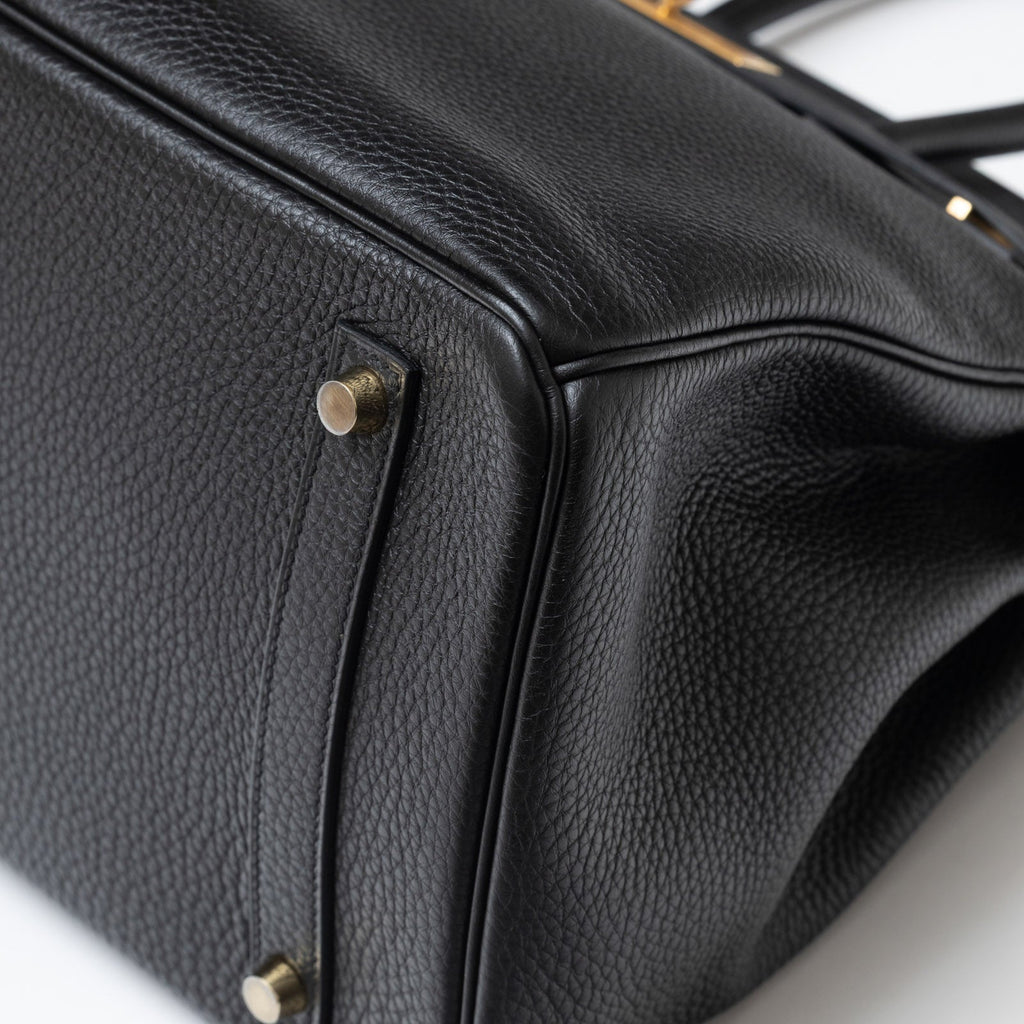 Hermès Birkin 35 Black Togo Gold Hardware