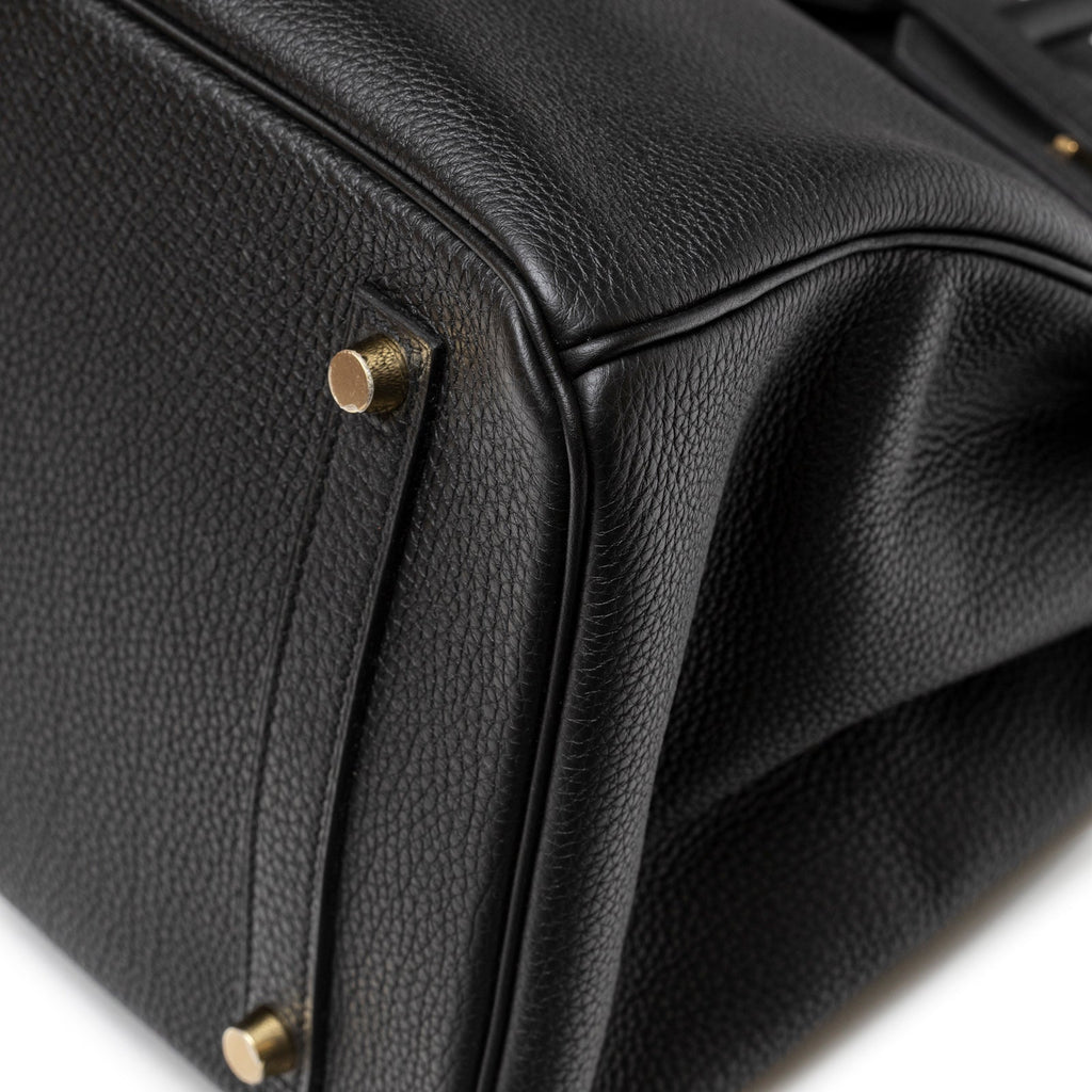 Hermès Birkin 35 Black Togo Gold Hardware
