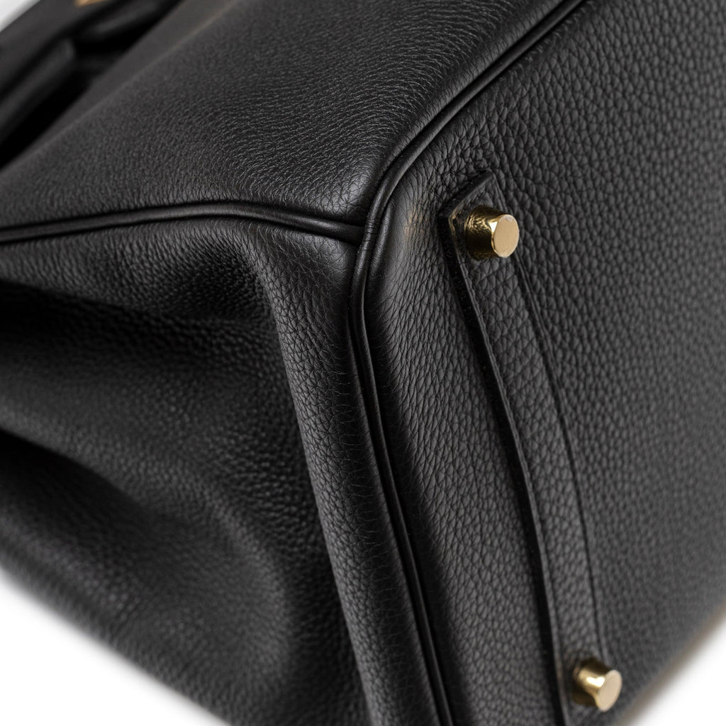 Hermès Birkin 35 Black Togo Gold Hardware