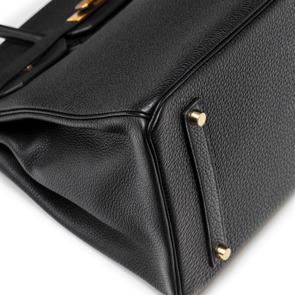 Hermès Birkin 35 Black Togo Gold Hardware