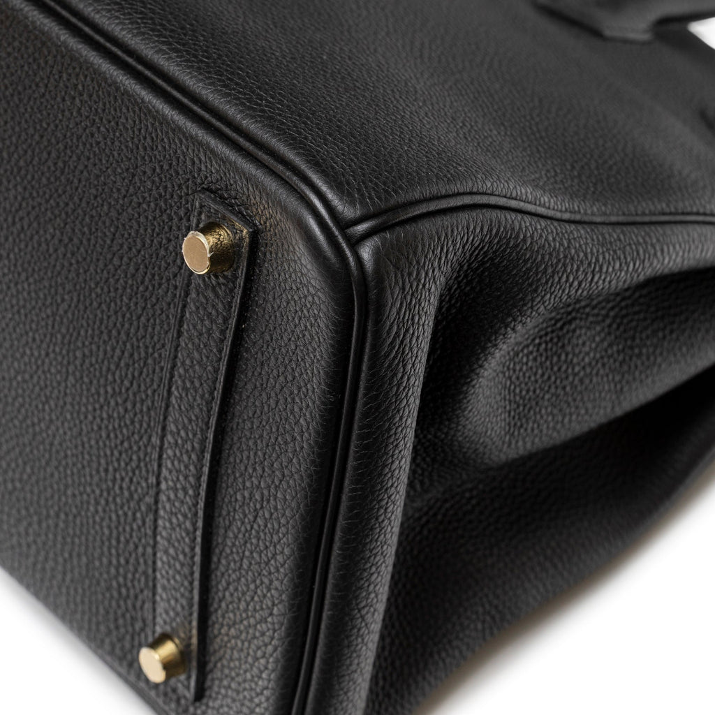 Hermès Birkin 35 Black Togo Gold Hardware