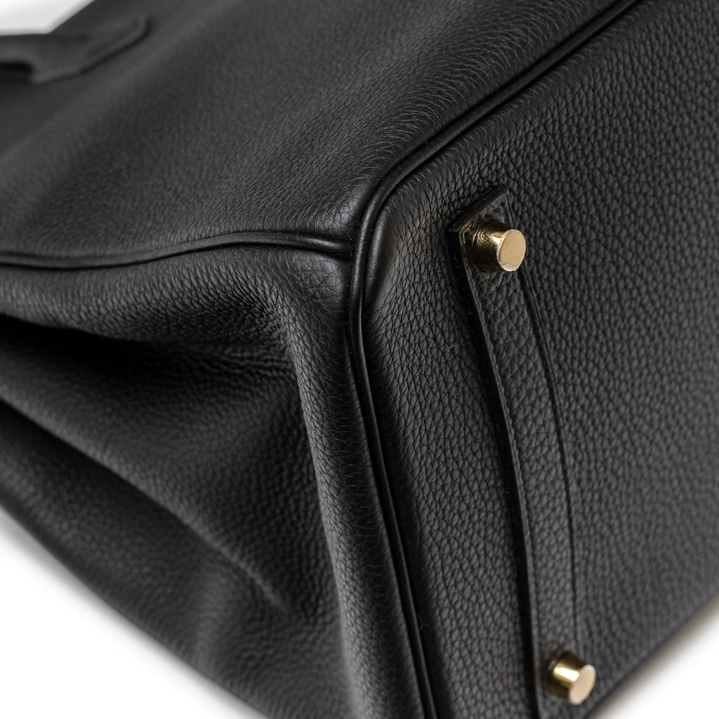 Hermès Birkin 35 Black Togo Gold Hardware