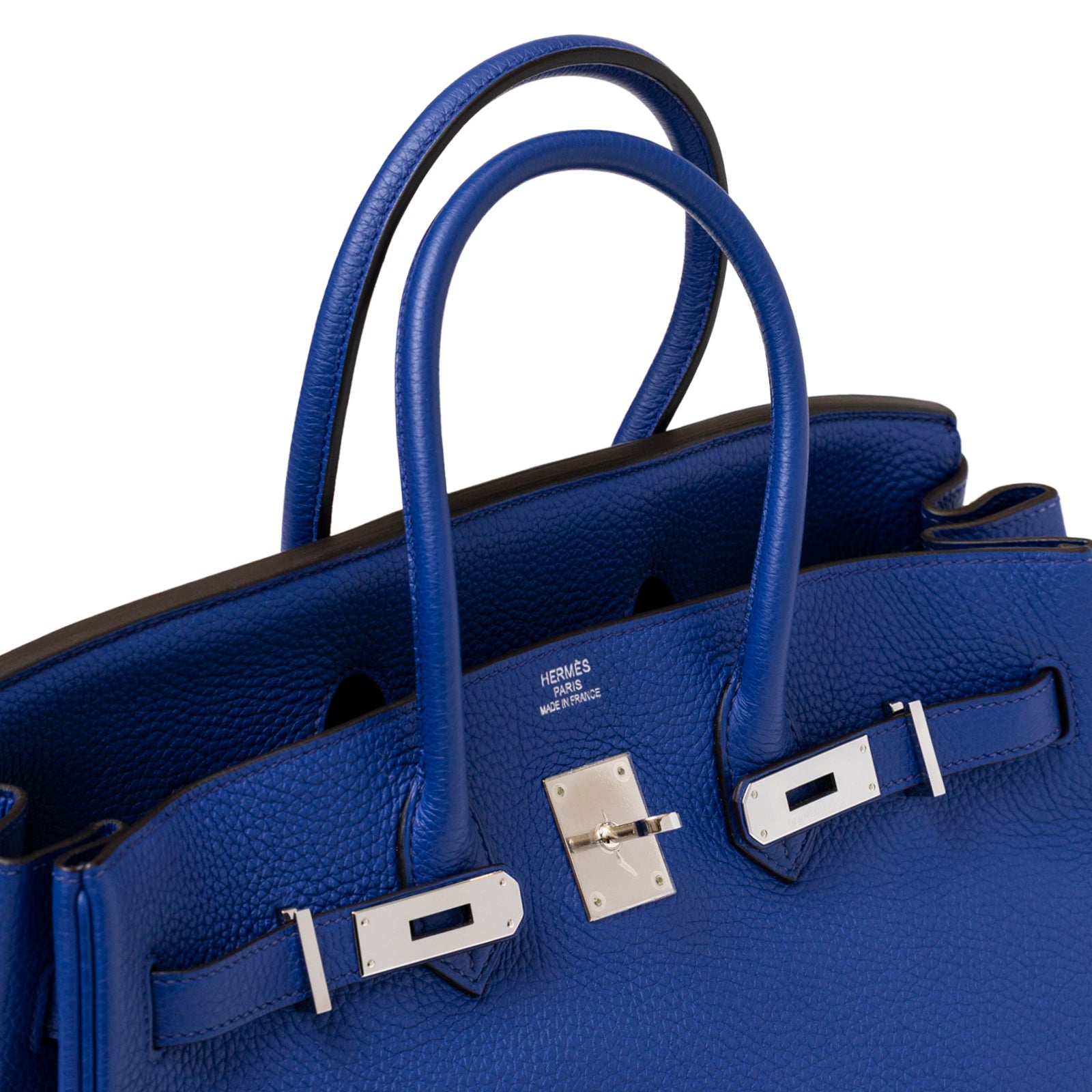 Hermès Birkin 35 Blue Electric Togo Palladium Hardware