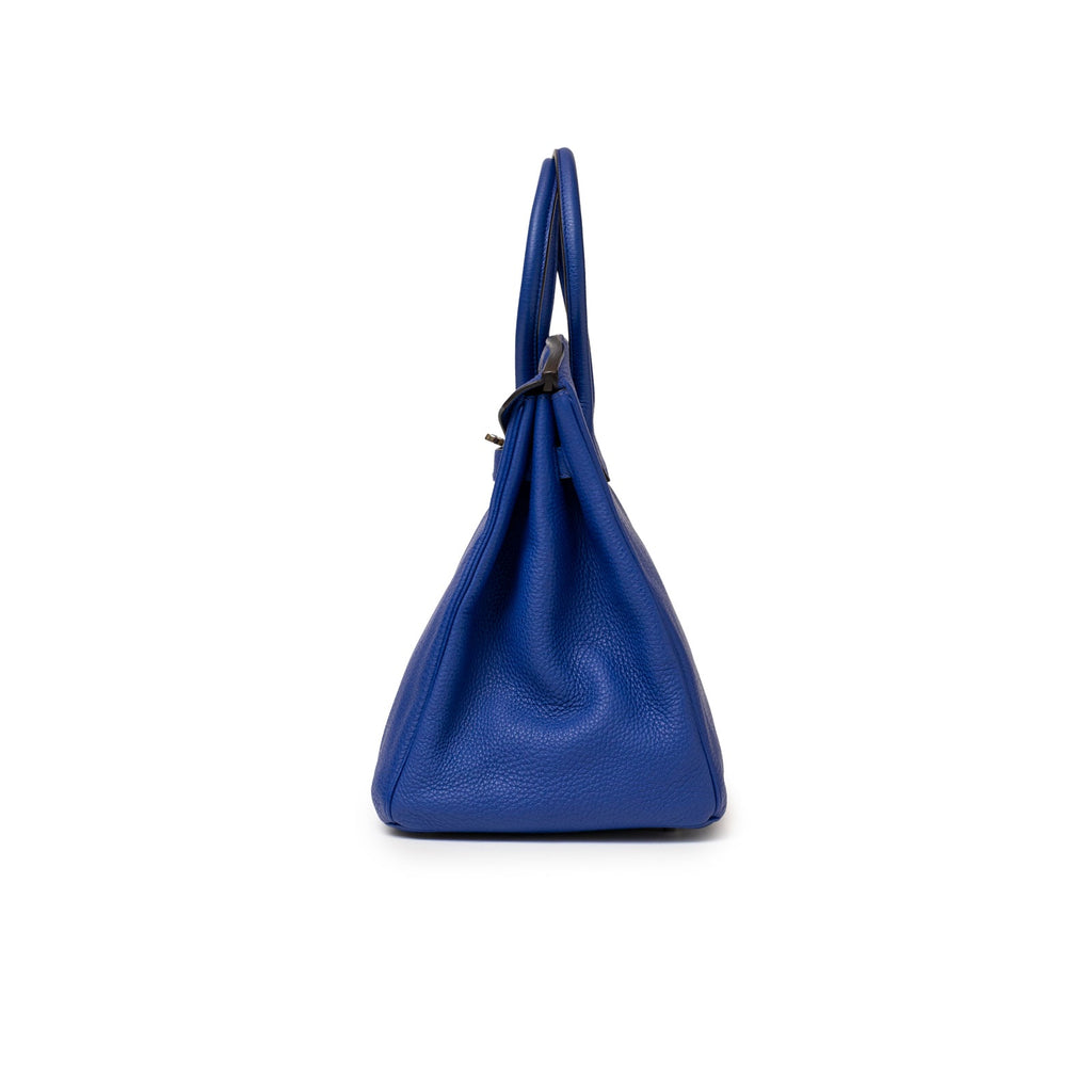 Hermès Birkin 35 Blue Electric Togo Palladium Hardware