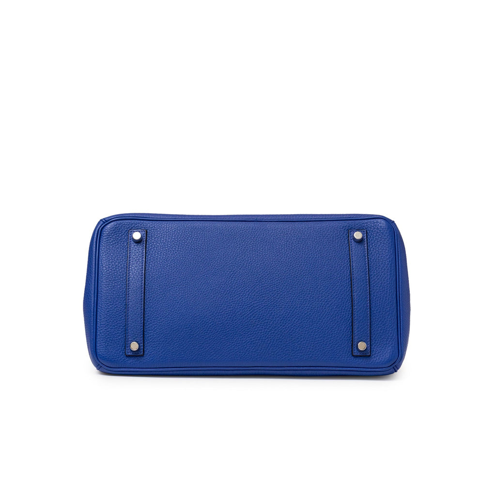 Hermès Birkin 35 Blue Electric Togo Palladium Hardware