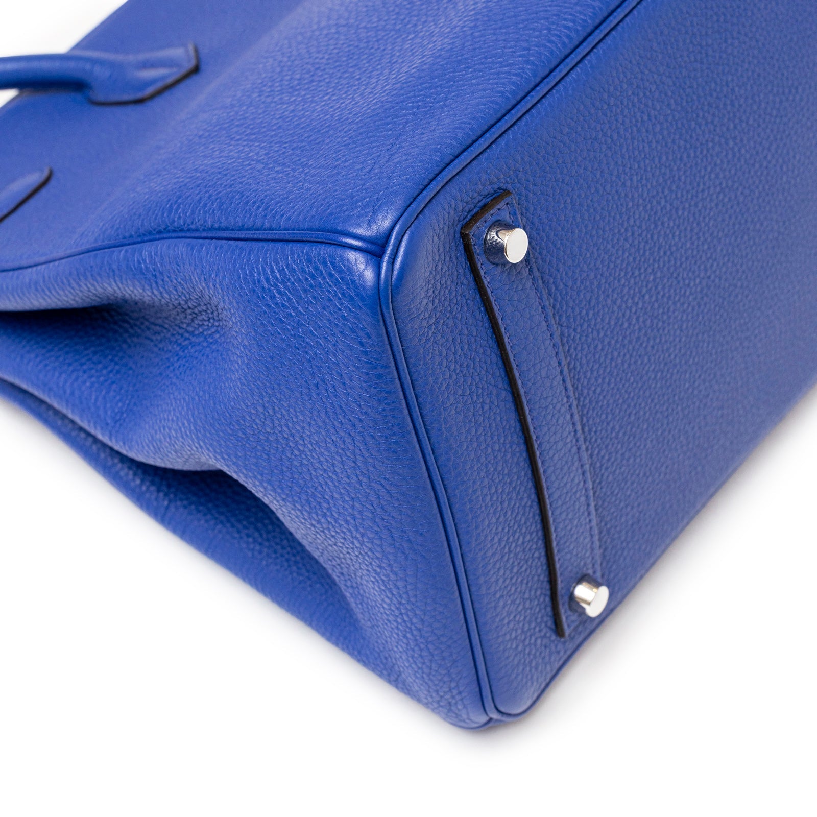 Hermès Birkin 35 Blue Electric Togo Palladium Hardware