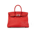 Hermès Birkin 35 Bougainvillea Epsom Palladium Hardware