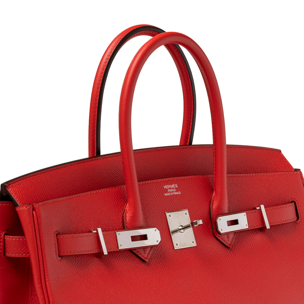 Hermès Birkin 35 Bougainvillea Epsom Palladium Hardware