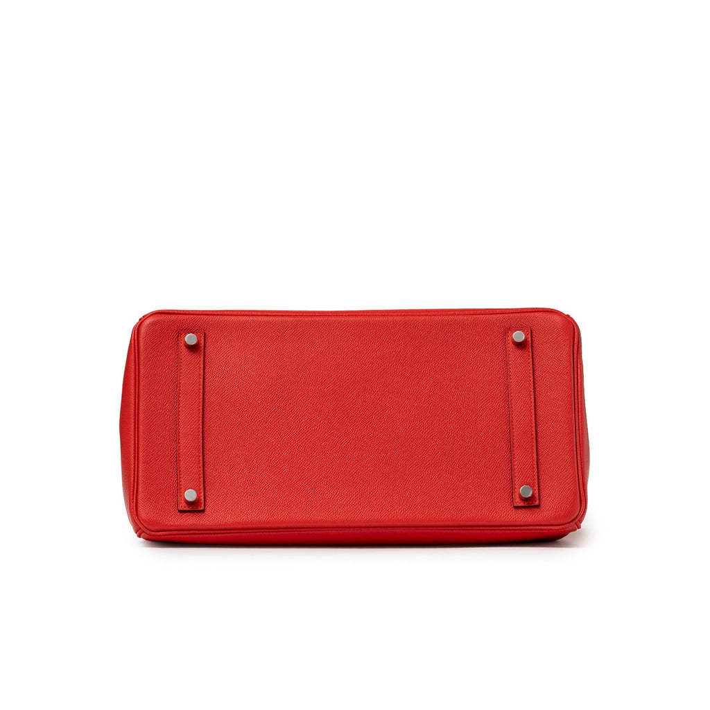 Hermès Birkin 35 Bougainvillea Epsom Palladium Hardware