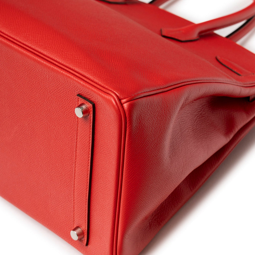 Hermès Birkin 35 Bougainvillea Epsom Palladium Hardware