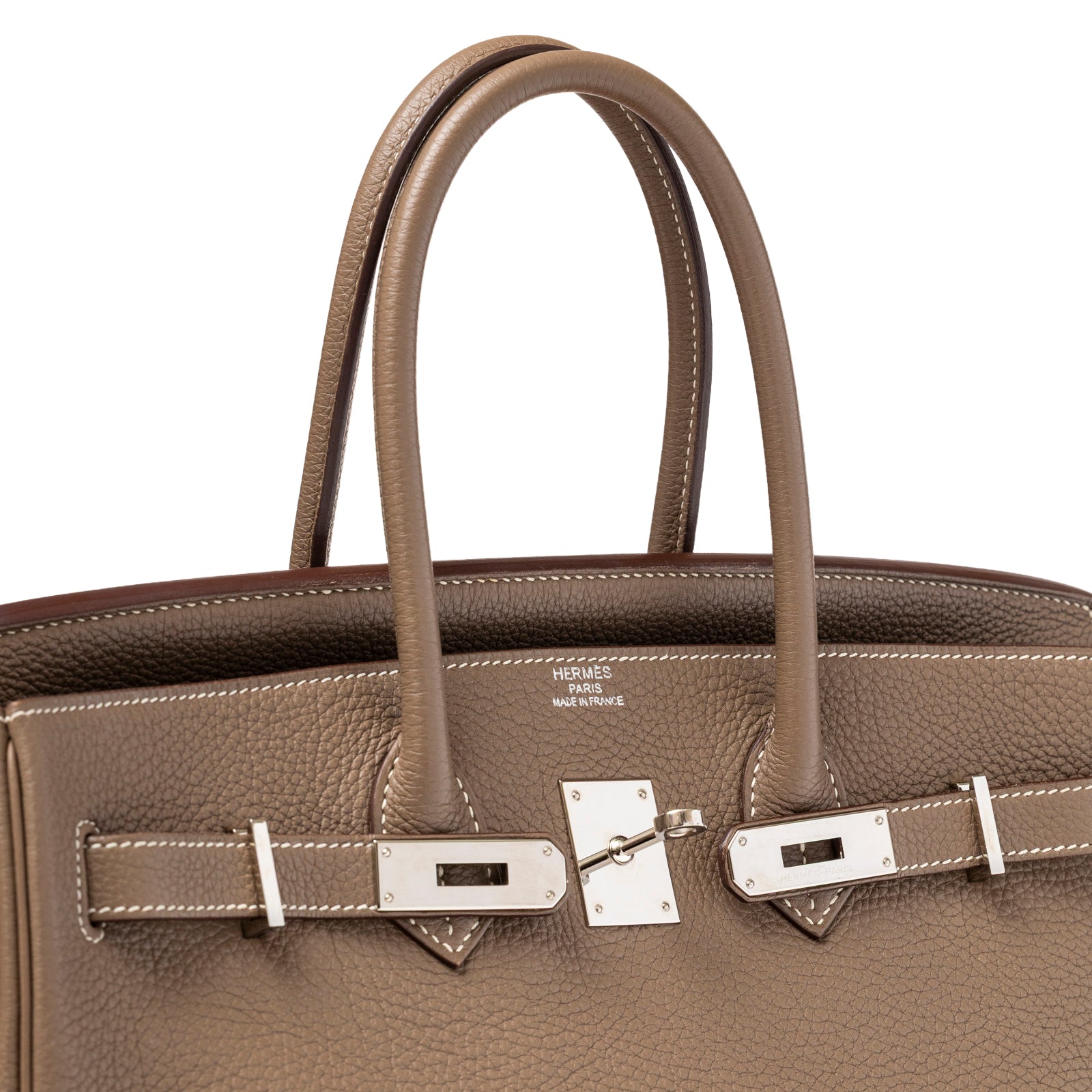 Hermès Birkin 35 Etoupe Togo Palladium Hardware
