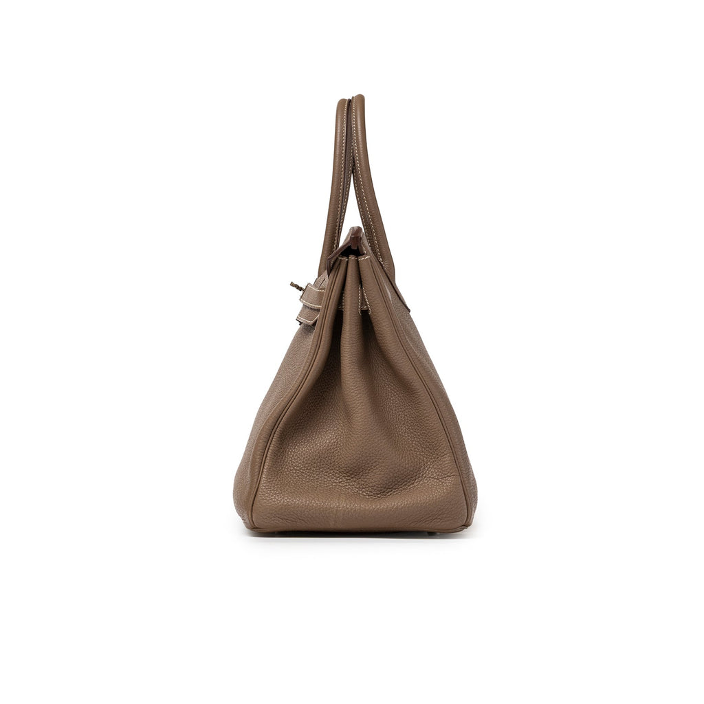 Hermès Birkin 35 Etoupe Togo Palladium Hardware