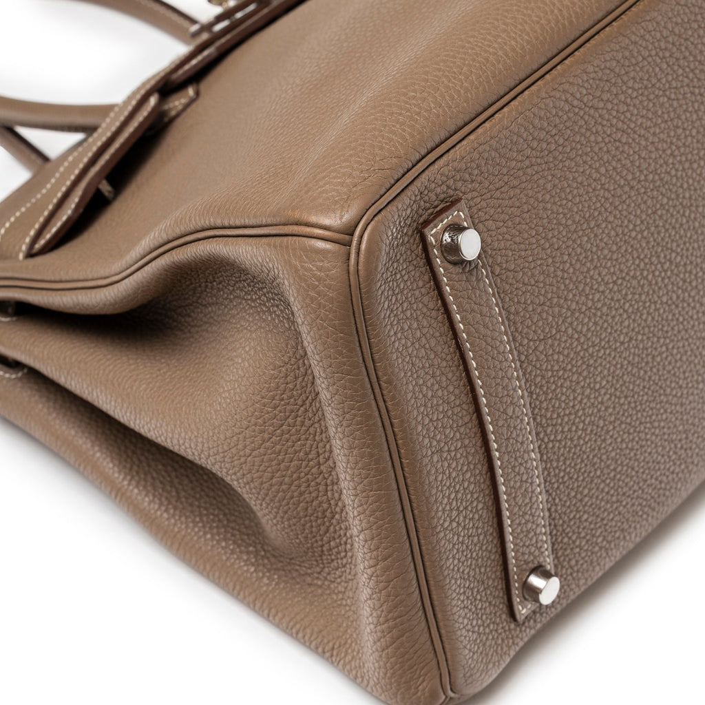 Hermès Birkin 35 Etoupe Togo Palladium Hardware