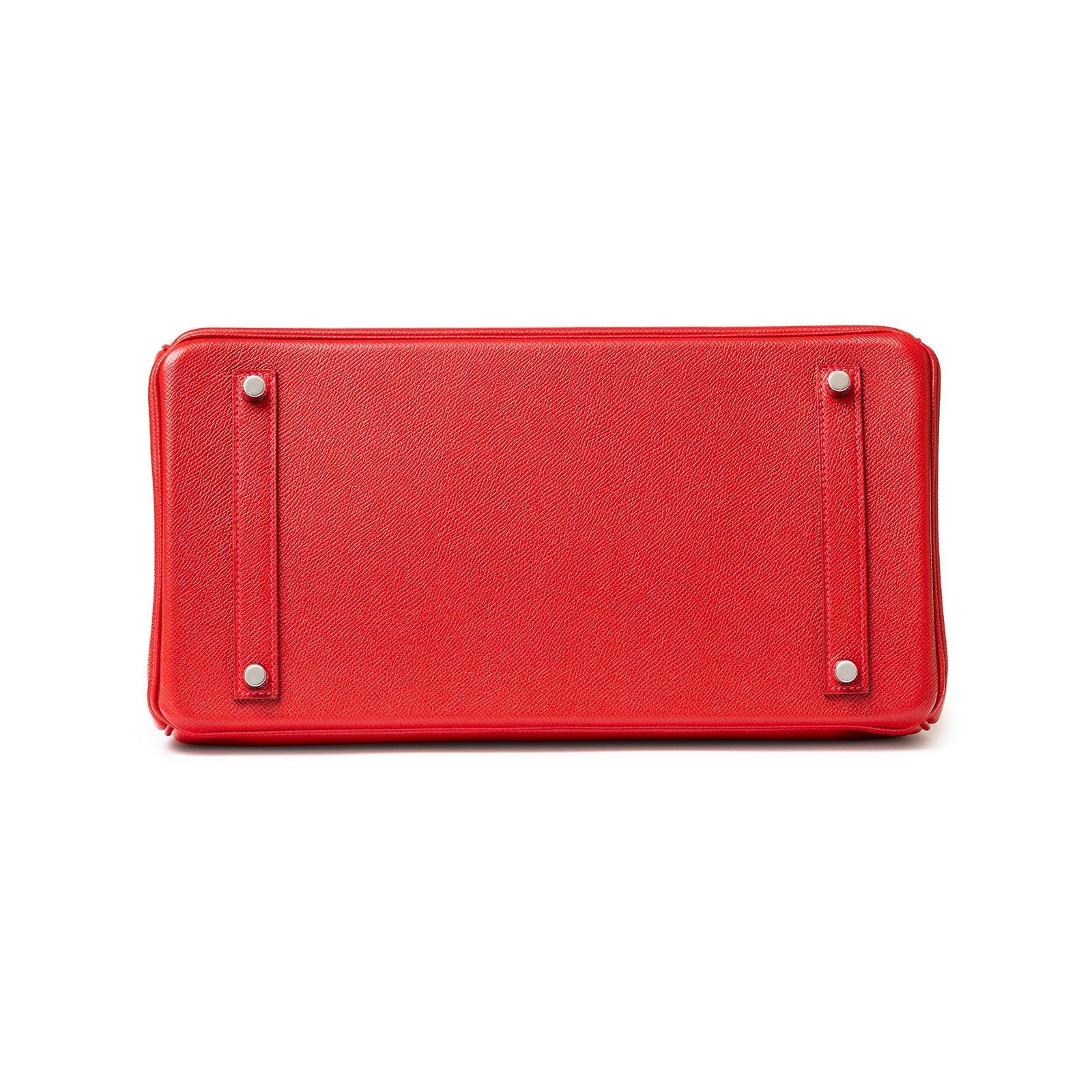 Hermès Birkin 35 Rouge Casaque Epsom Palladium Hardware
