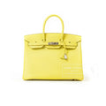 Hermès Birkin 35 Soupre Yellow Epsom Palladium Hardware