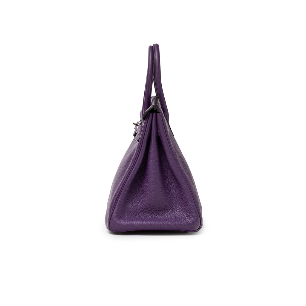 Hermès Birkin 35 Violet Togo Palladium Hardware