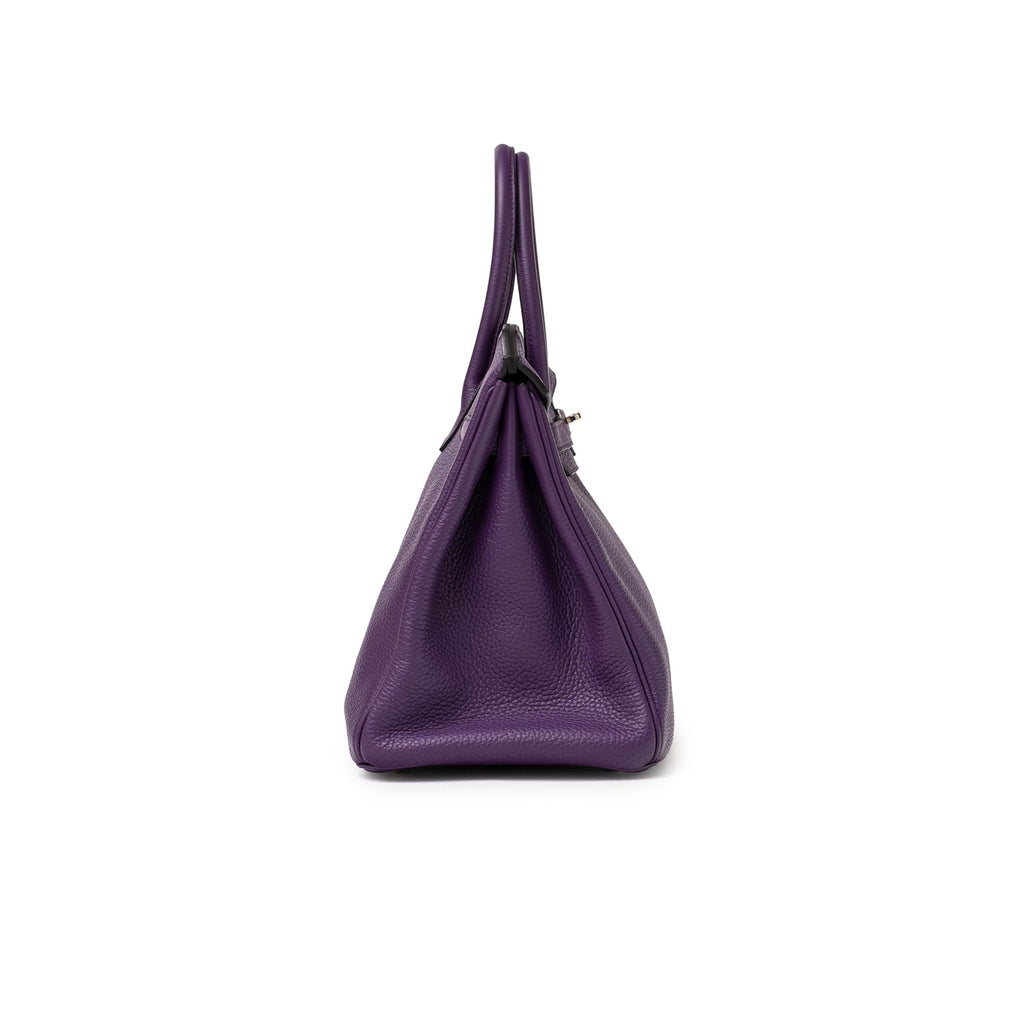 Hermès Birkin 35 Violet Togo Palladium Hardware