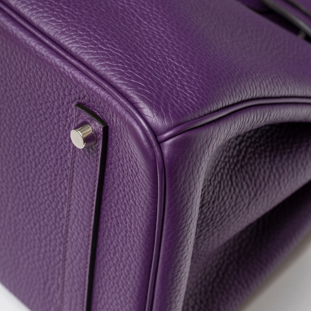 Hermès Birkin 35 Violet Togo Palladium Hardware
