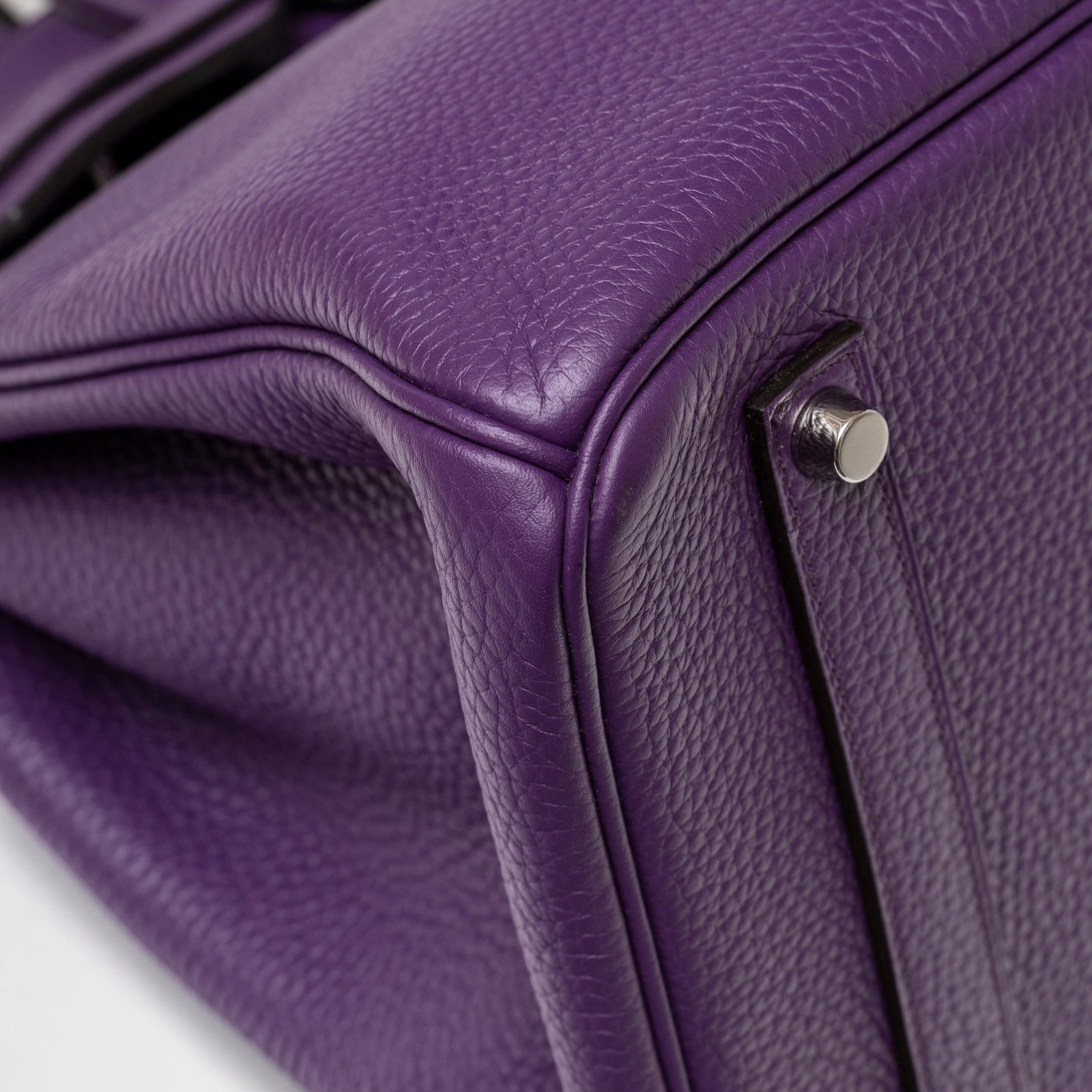Hermès Birkin 35 Violet Togo Palladium Hardware