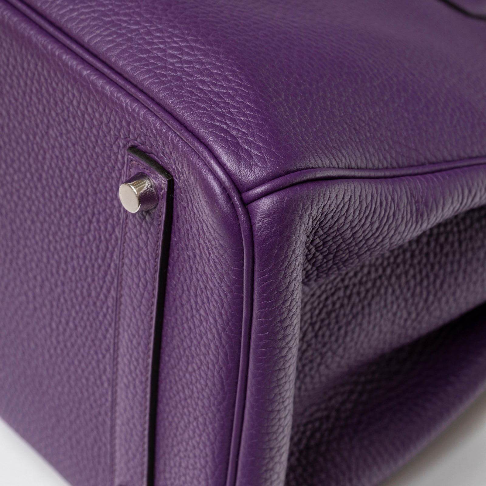 Hermès Birkin 35 Violet Togo Palladium Hardware