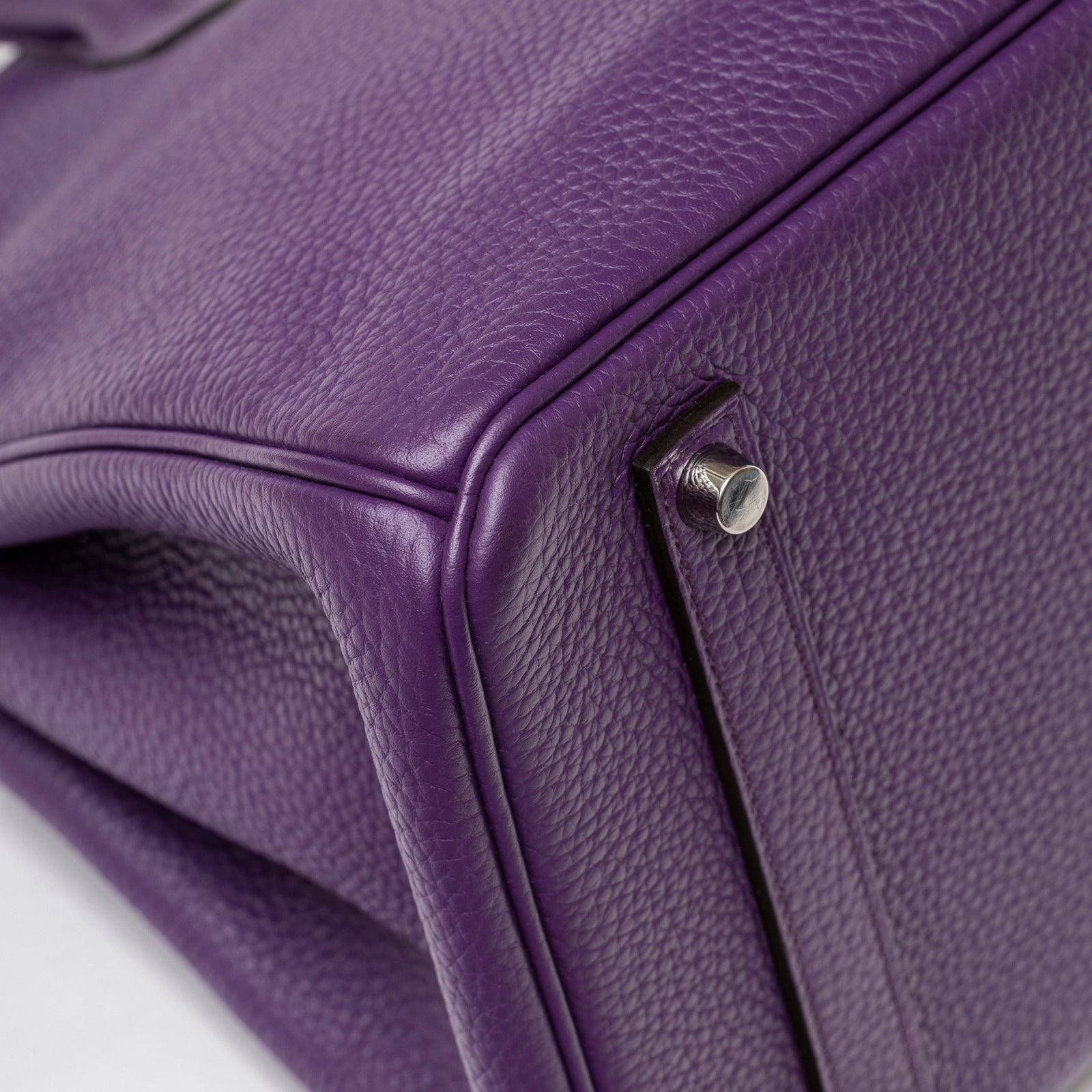 Hermès Birkin 35 Violet Togo Palladium Hardware