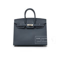Hermès Birkin Sellier 25 Gris Misty Epsom Palladium Hardware