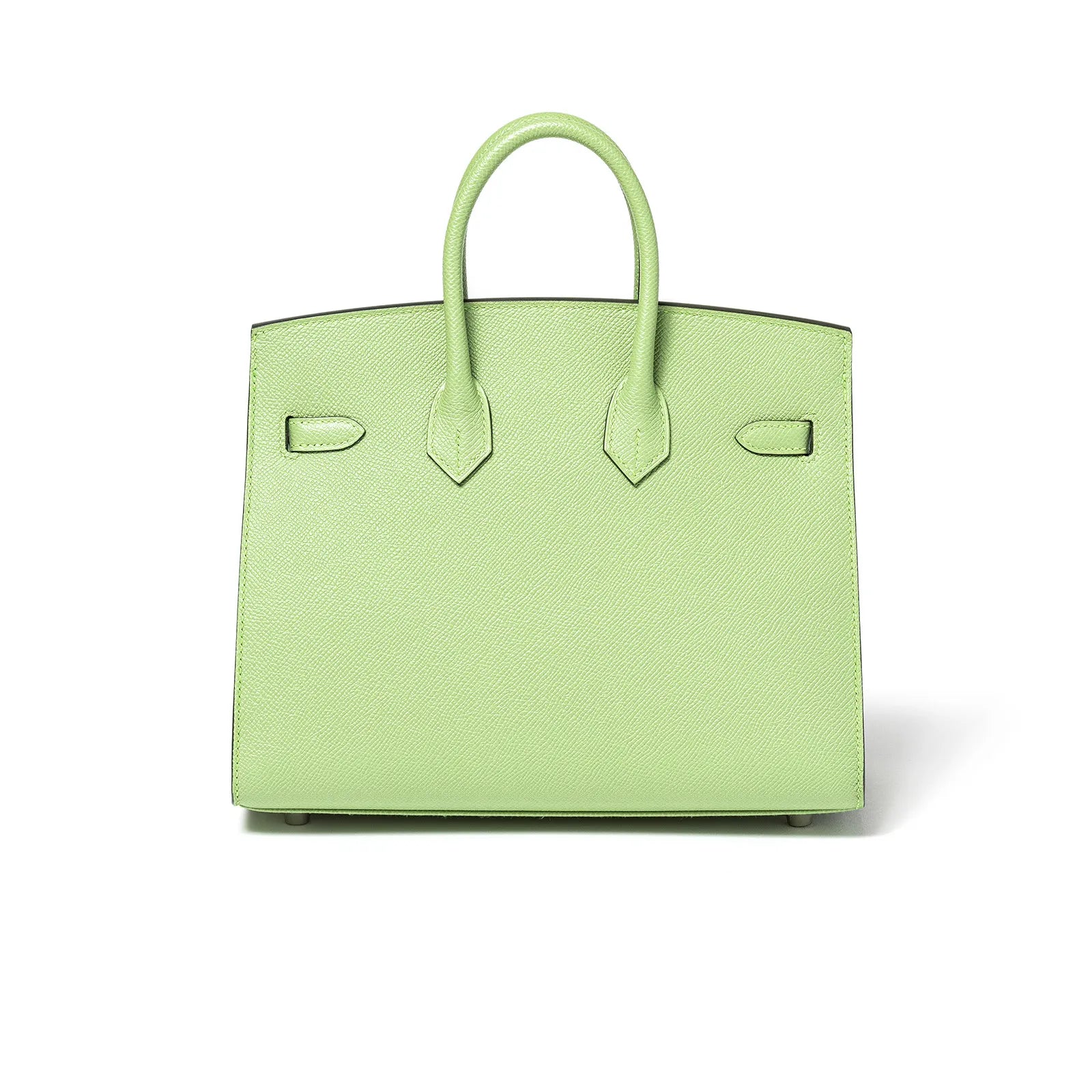 Hermès Birkin Sellier 25 Vert Criquet Epsom Palladium Hardware