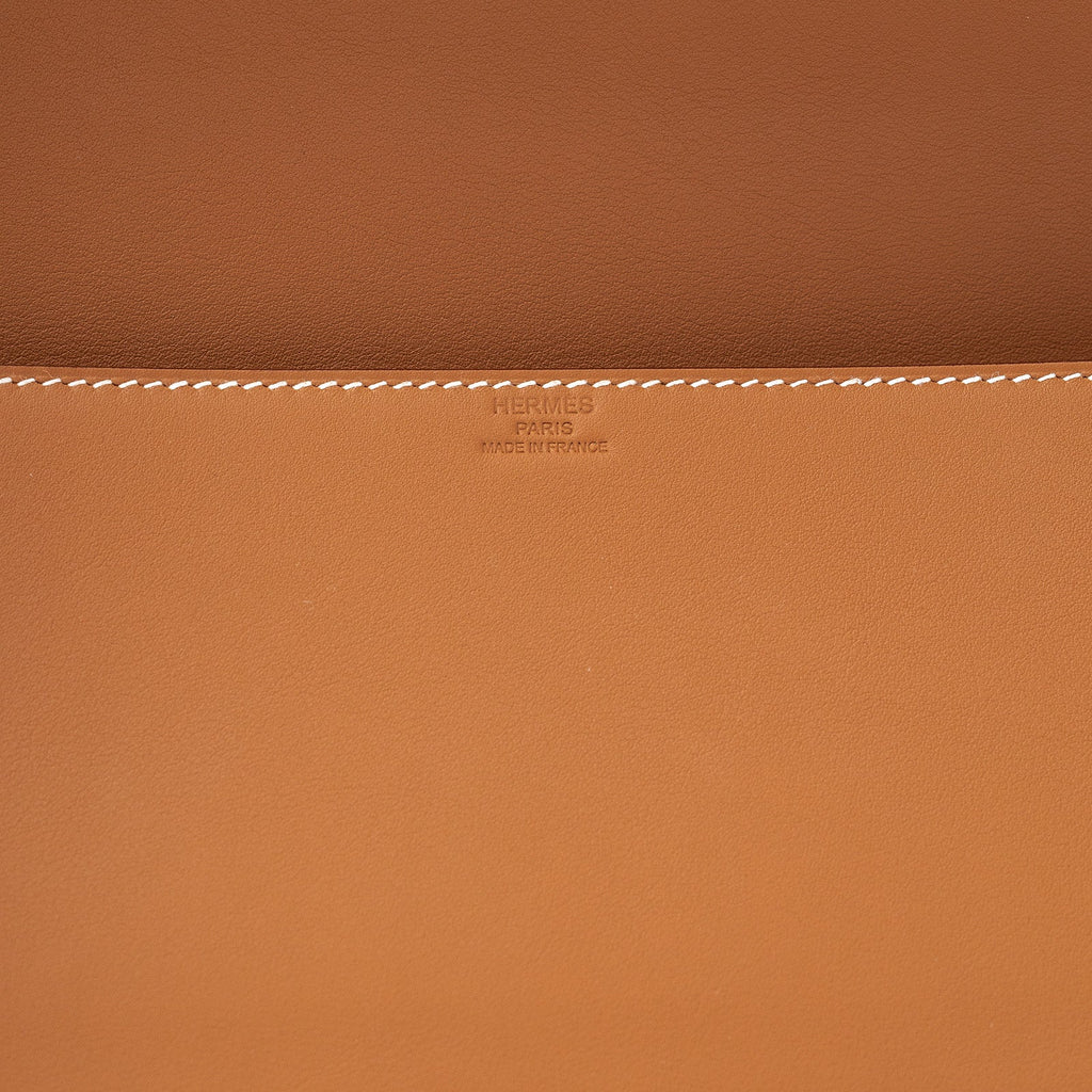 Hermès Birkin Shadow Clutch Gold Swift