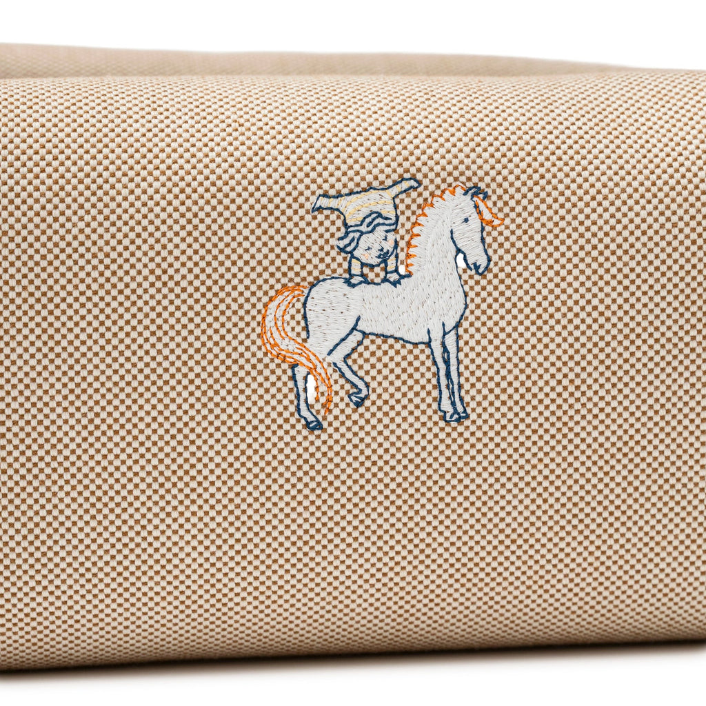 Hermès Bride-A-Brac Cabriole Case GM Toile Biscuit