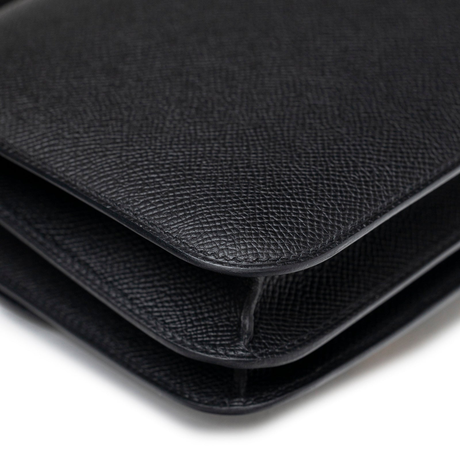 Hermès Constance 18 Black Epsom Gold Hardware