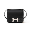 Hermès Constance 18 Black Epsom Palladium Hardware