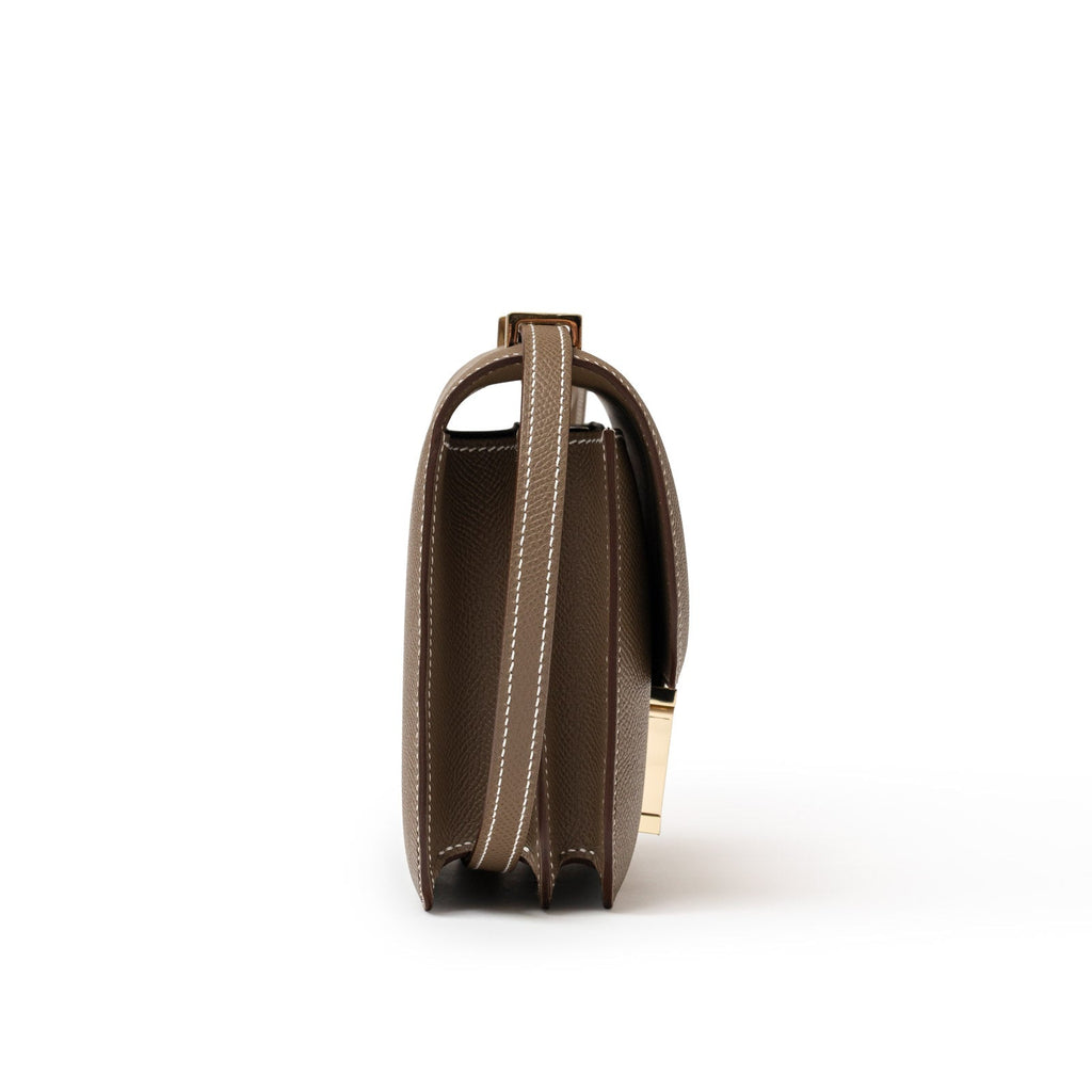 Hermès Constance 18 Etoupe Epsom Permabrass Hardware