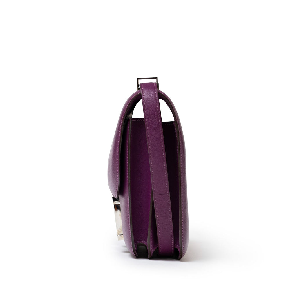 Hermès Constance 24 Anemone Swift Palladium Hardware