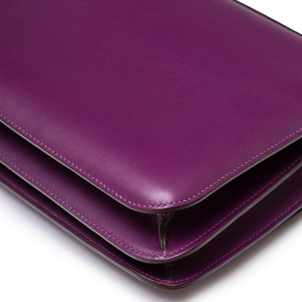Hermès Constance 24 Anemone Swift Palladium Hardware