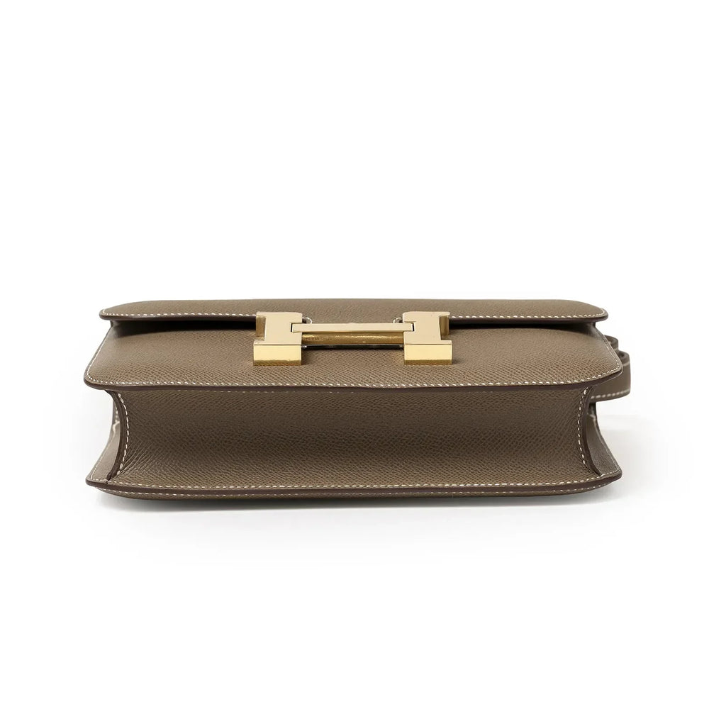 Hermès Constance 24 Etoupe Epsom Gold Hardware