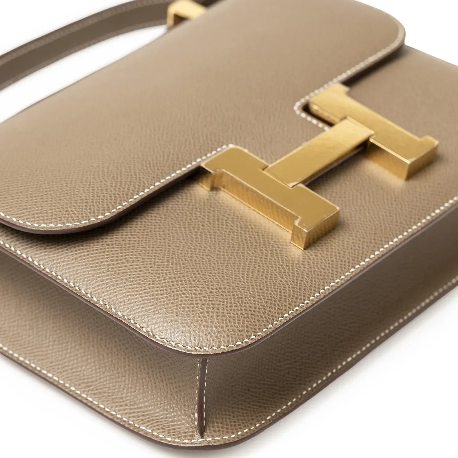 Hermès Constance 24 Etoupe Epsom Gold Hardware