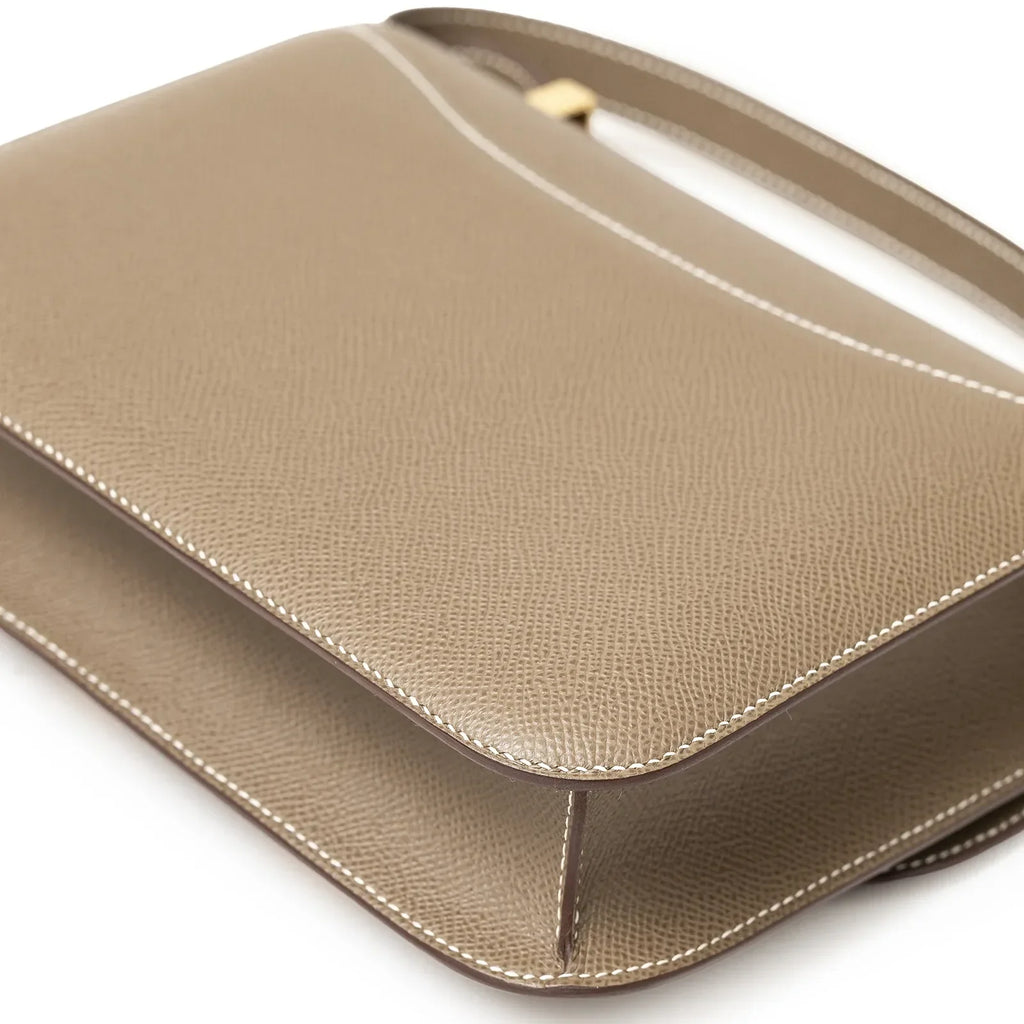 Hermès Constance 24 Etoupe Epsom Gold Hardware