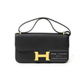 Hermès Constance Elan Black Epsom Gold Hardware