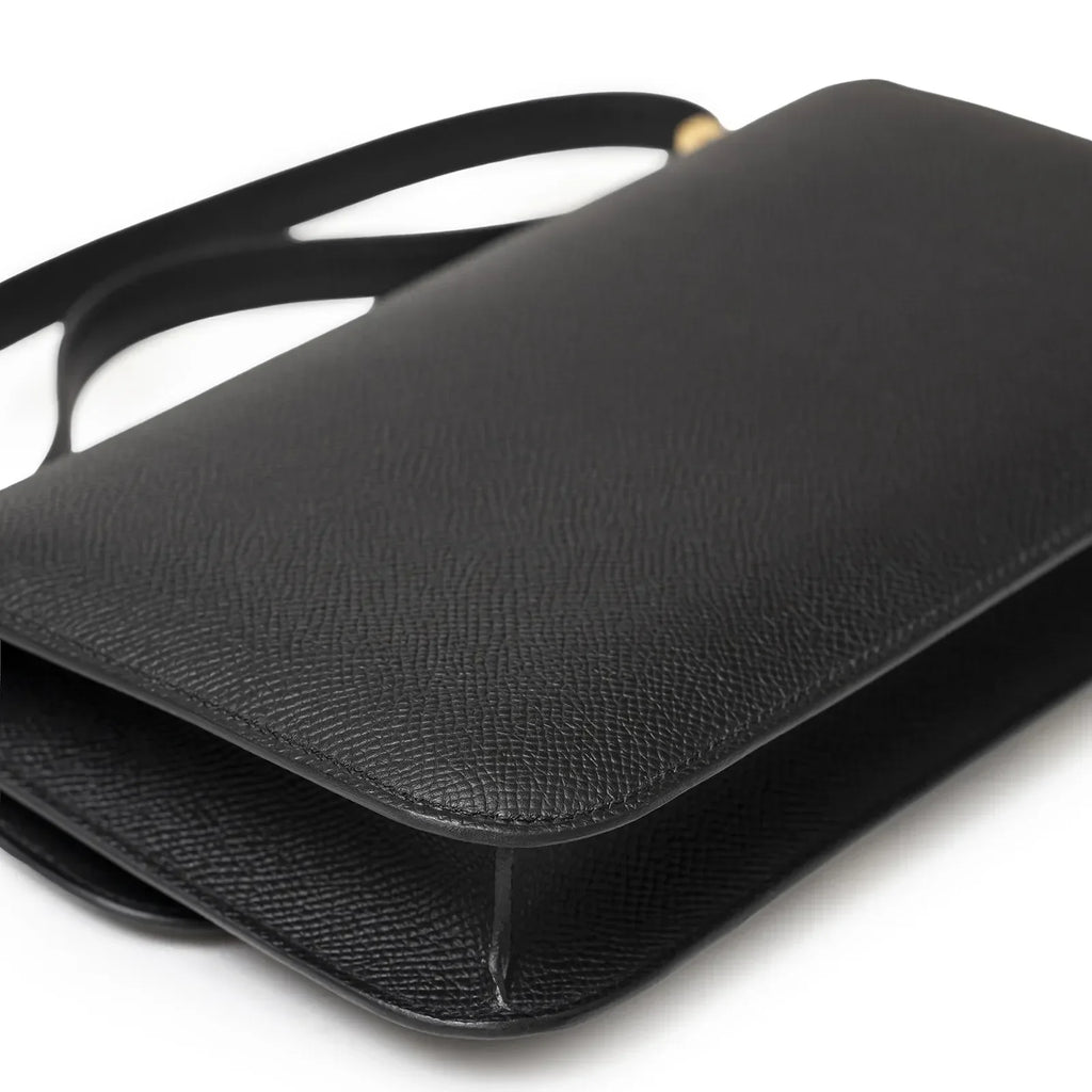 Hermès Constance Elan Black Epsom Gold Hardware