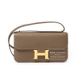 Hermès Constance Elan Etoupe Epsom Gold Hardware