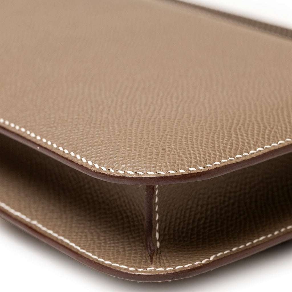 Hermès Constance Elan Etoupe Epsom Gold Hardware