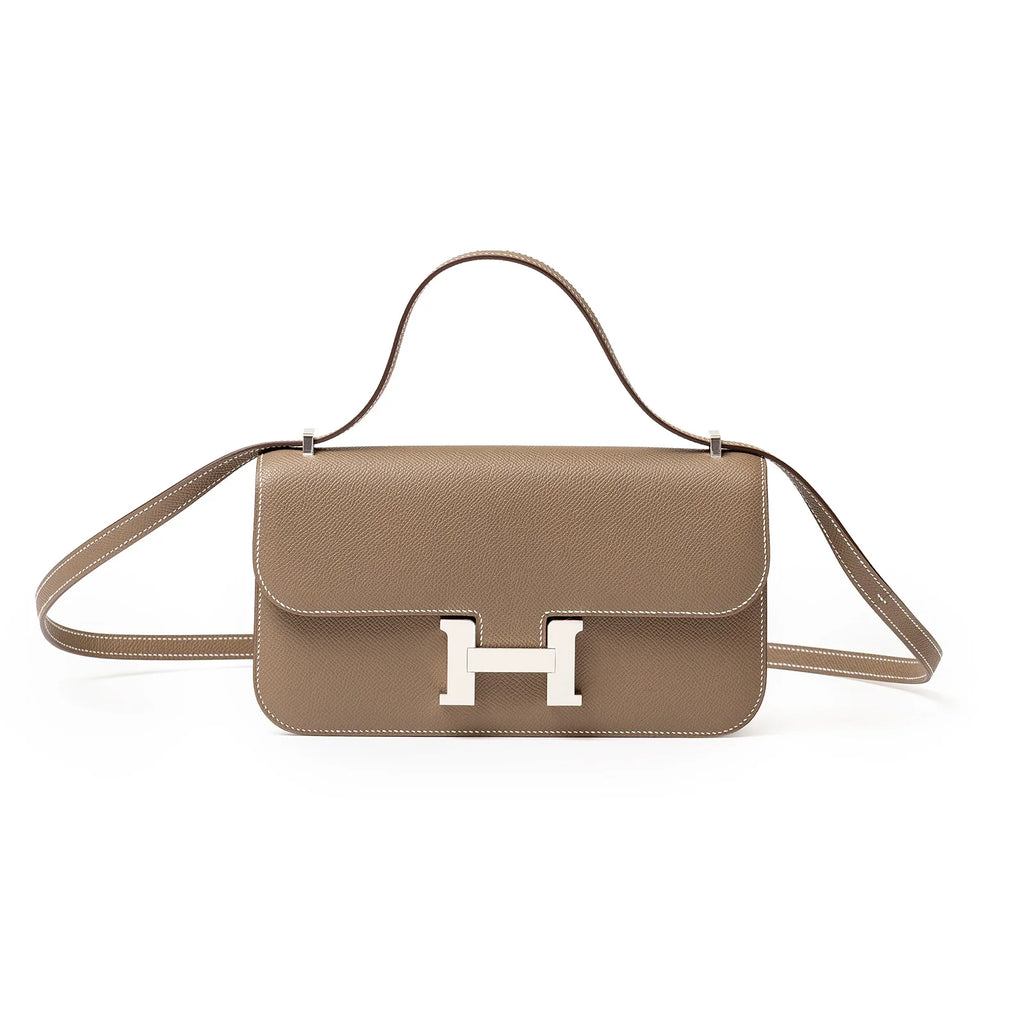 Hermès Constance Elan Etoupe Epsom Palladium Hardware
