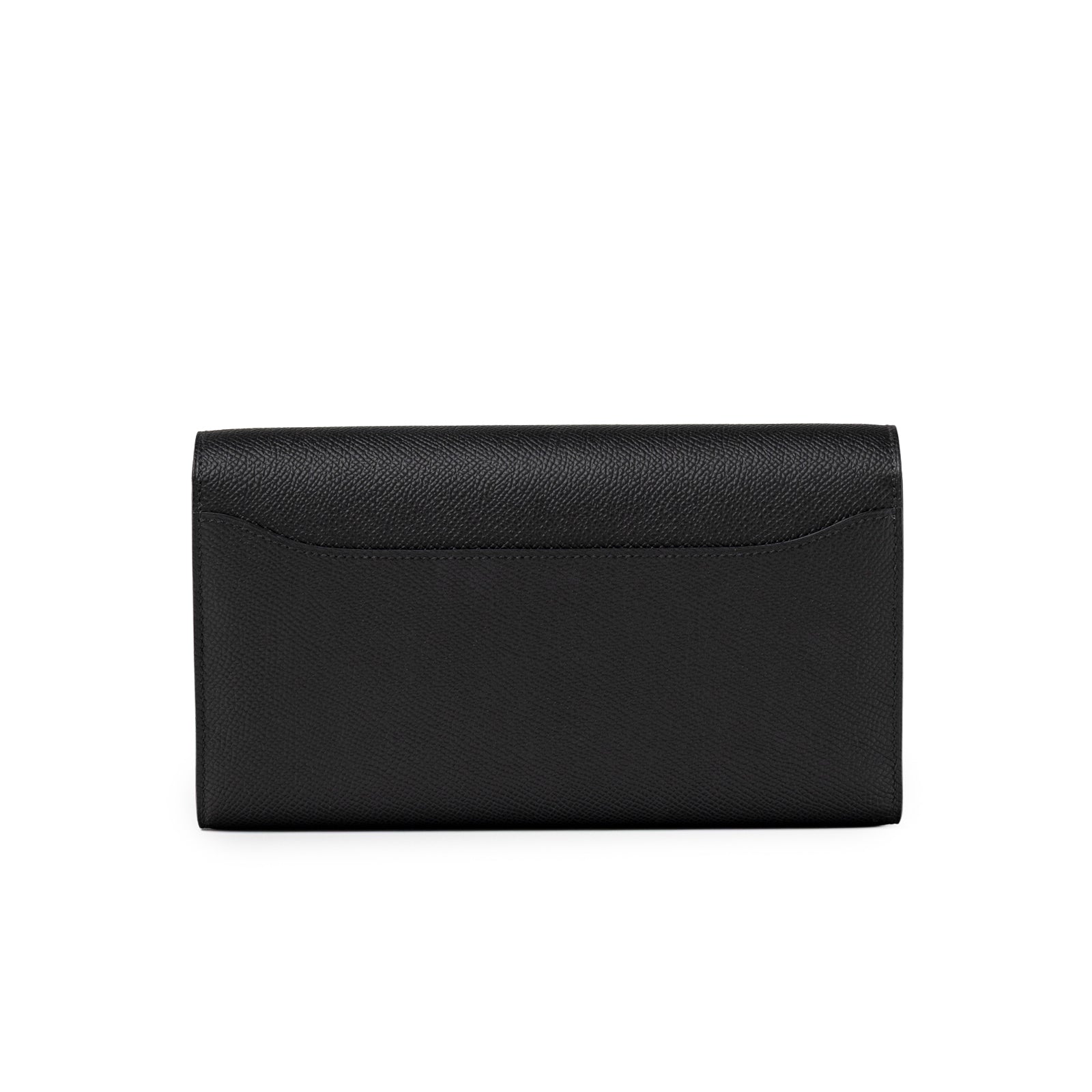 Hermès Constance To Go Wallet Black Epsom Rose Gold Hardware