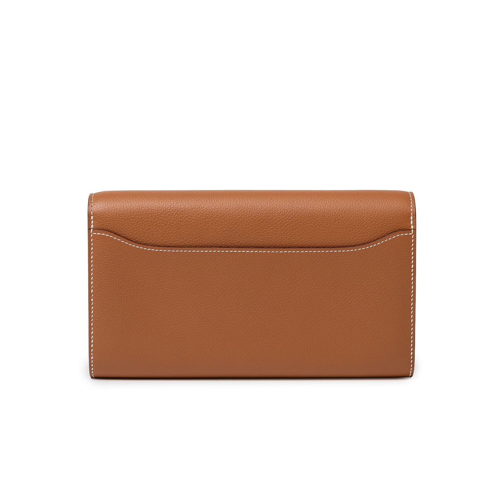 Hermès Constance To Go Wallet Gold Evercolor Gold Hardware