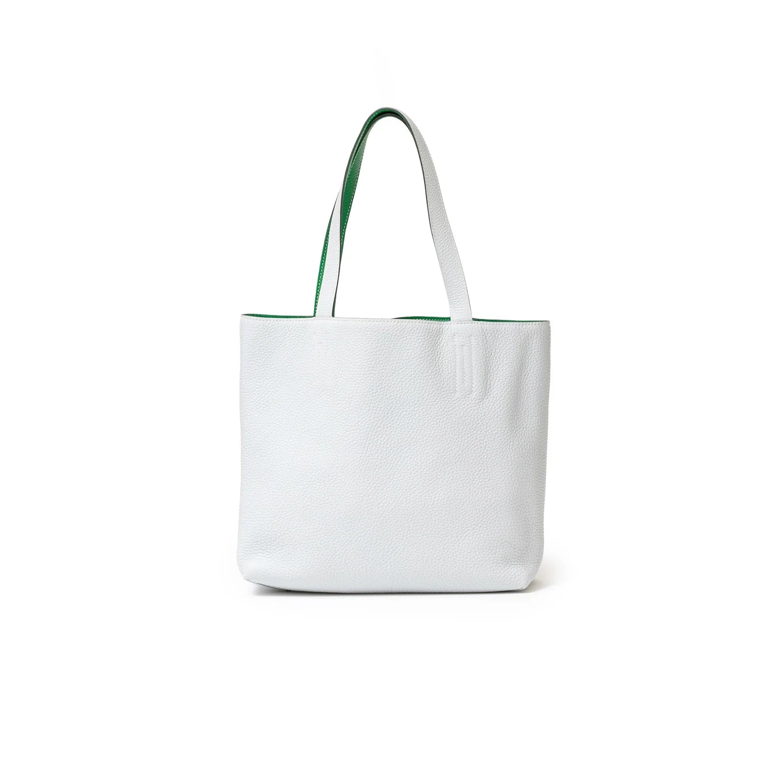 Hermès Double Sens 28 Blue/Vert Bicolor Clemence