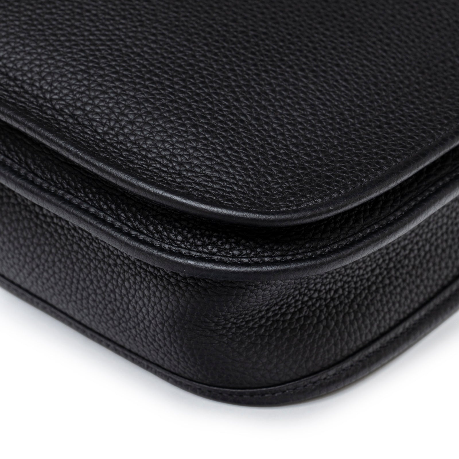 Hermès Evelyne PM 29 Black Clemence Gold Hardware