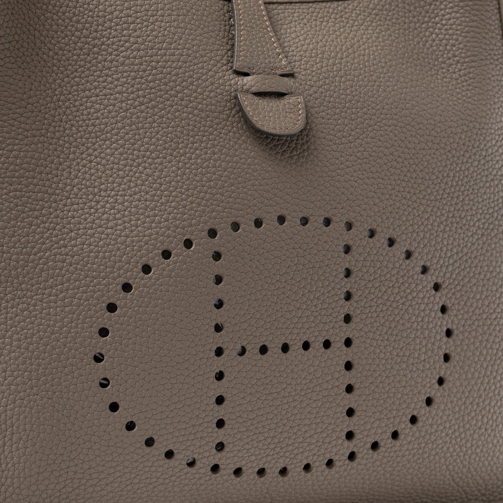 Hermès Evelyne PM 29 Etain Clemence Palladium Hardware