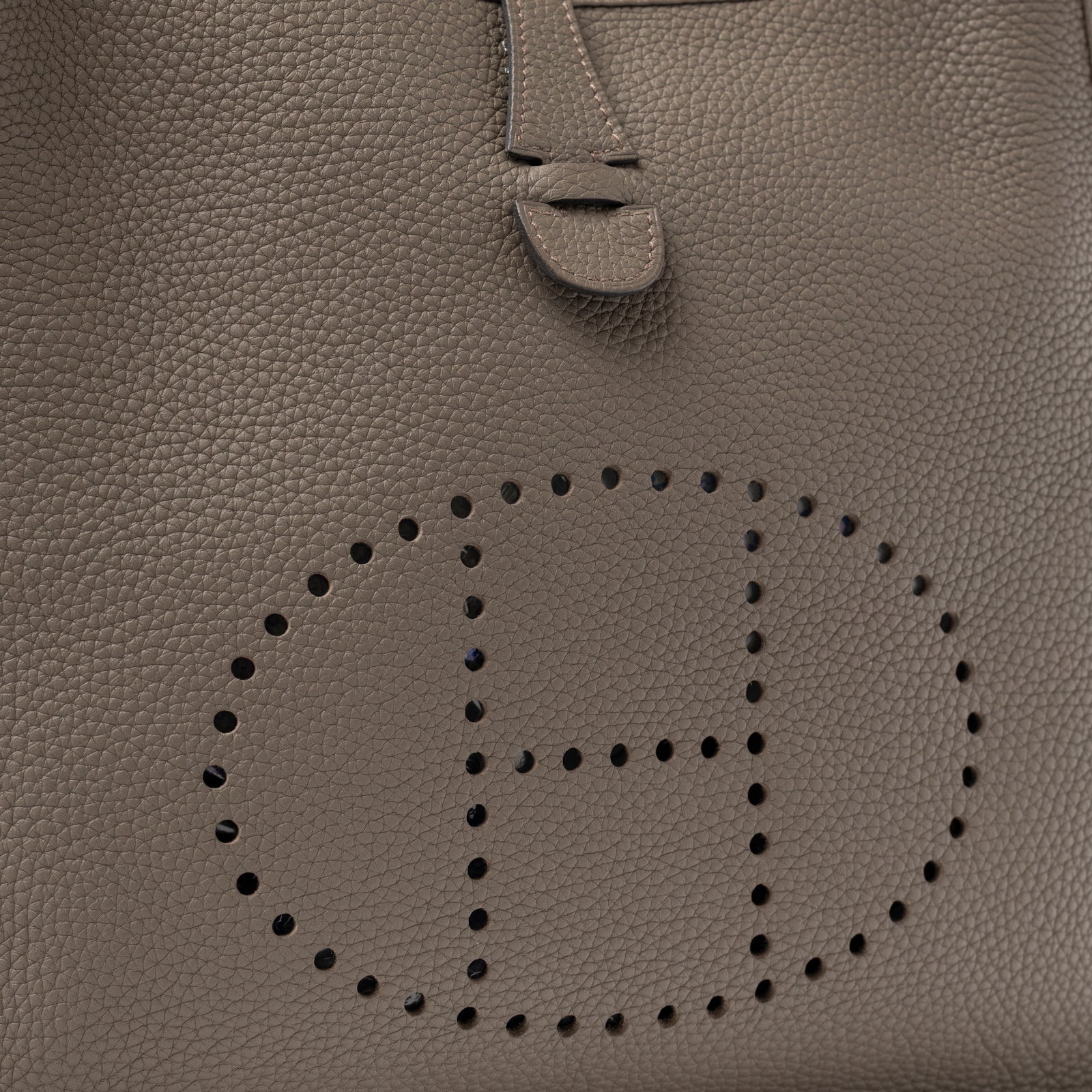 Hermès Evelyne PM 29 Etain Clemence Palladium Hardware