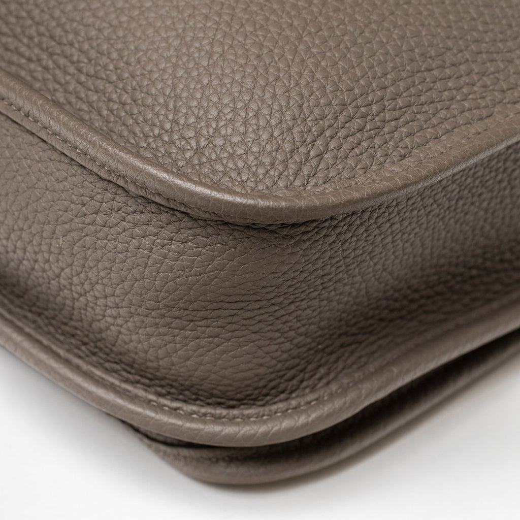 Hermès Evelyne PM 29 Etain Clemence Palladium Hardware