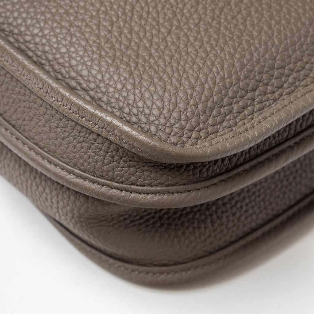 Hermès Evelyne PM 29 Etain Clemence Palladium Hardware